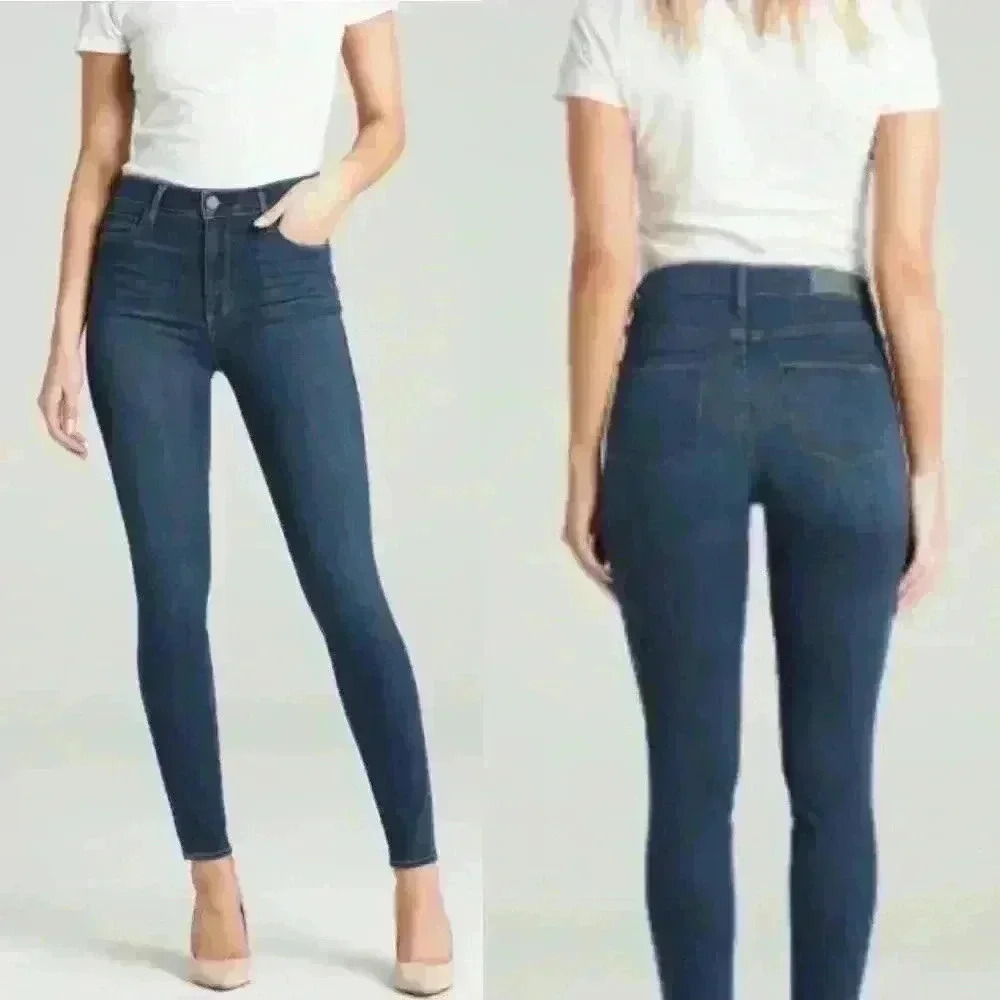 Parker Smith Dark Wash Blue Bombshell Skinny Jeans Womens Size 27